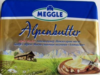 немецкое масло Alpenbutter