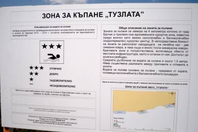 Информация на пляже