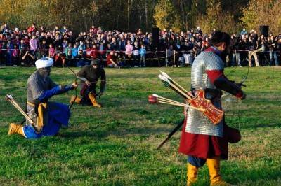 тренировка османских лучников