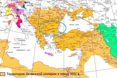 карта османской империи
