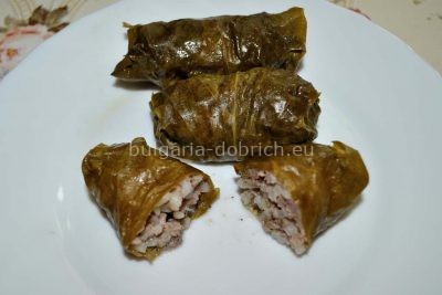 сарми с мясом и рисом