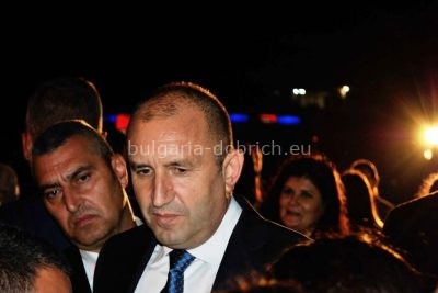 Румен Радев в Добриче