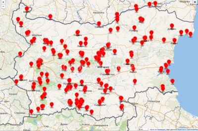 карта 100 объектов